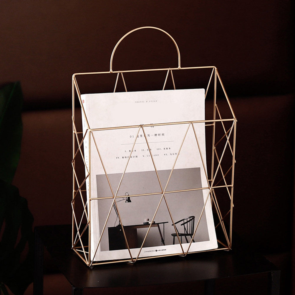Magazine Holder Rack - Magazine Holder Hanging Wall Mounted Metal