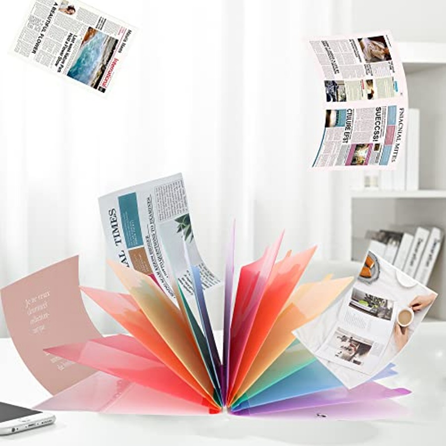 Rainbow Tab Expanding File Fol - Tab Divider A4 บทวิจารณ์และราคา