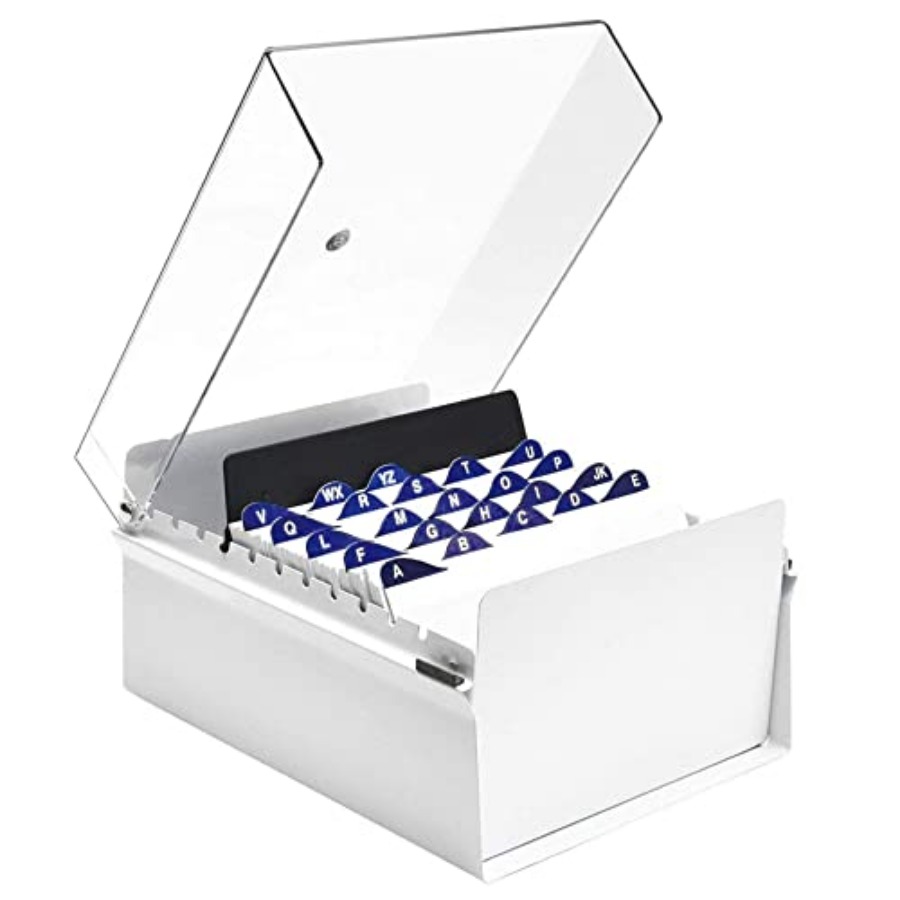 5 X 8 Card File Holder Organiz - Card Index Box บทวิจารณ์และราคา