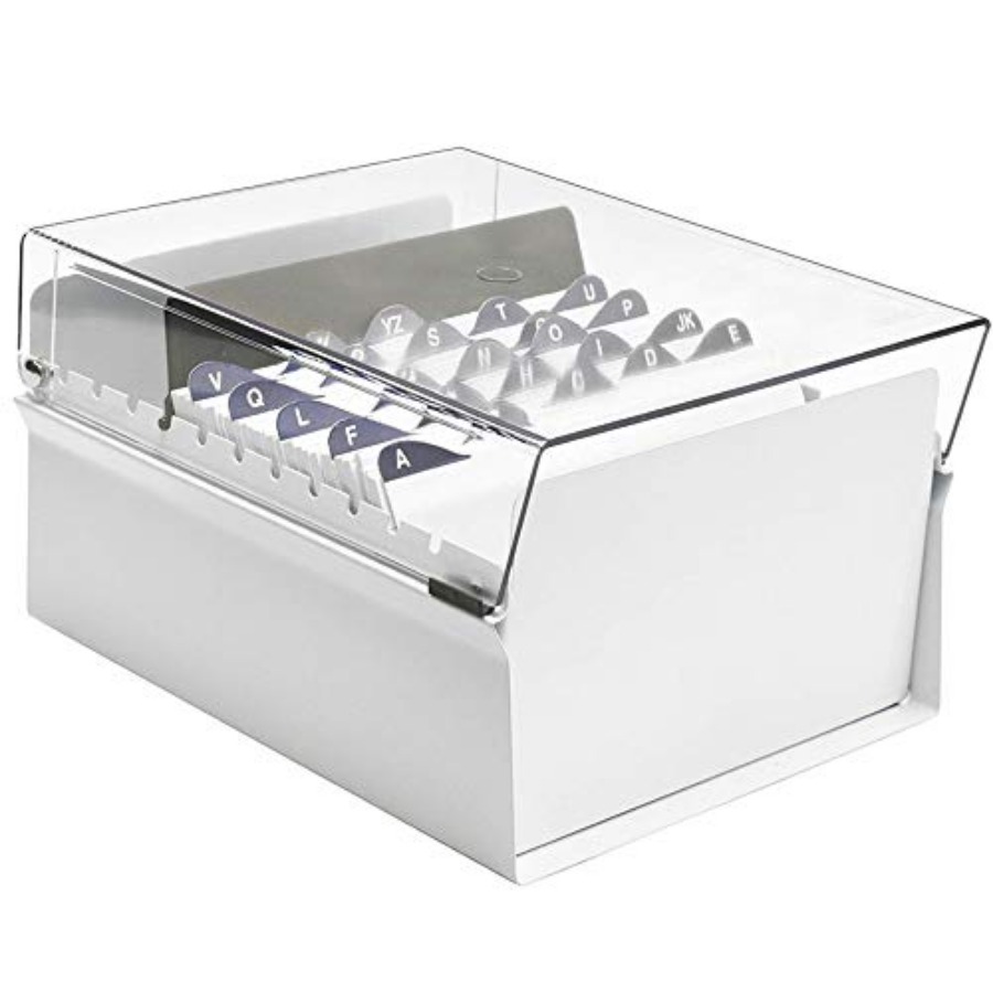 5 X 8 Card File Holder Organiz - Card Index Box บทวิจารณ์และราคา