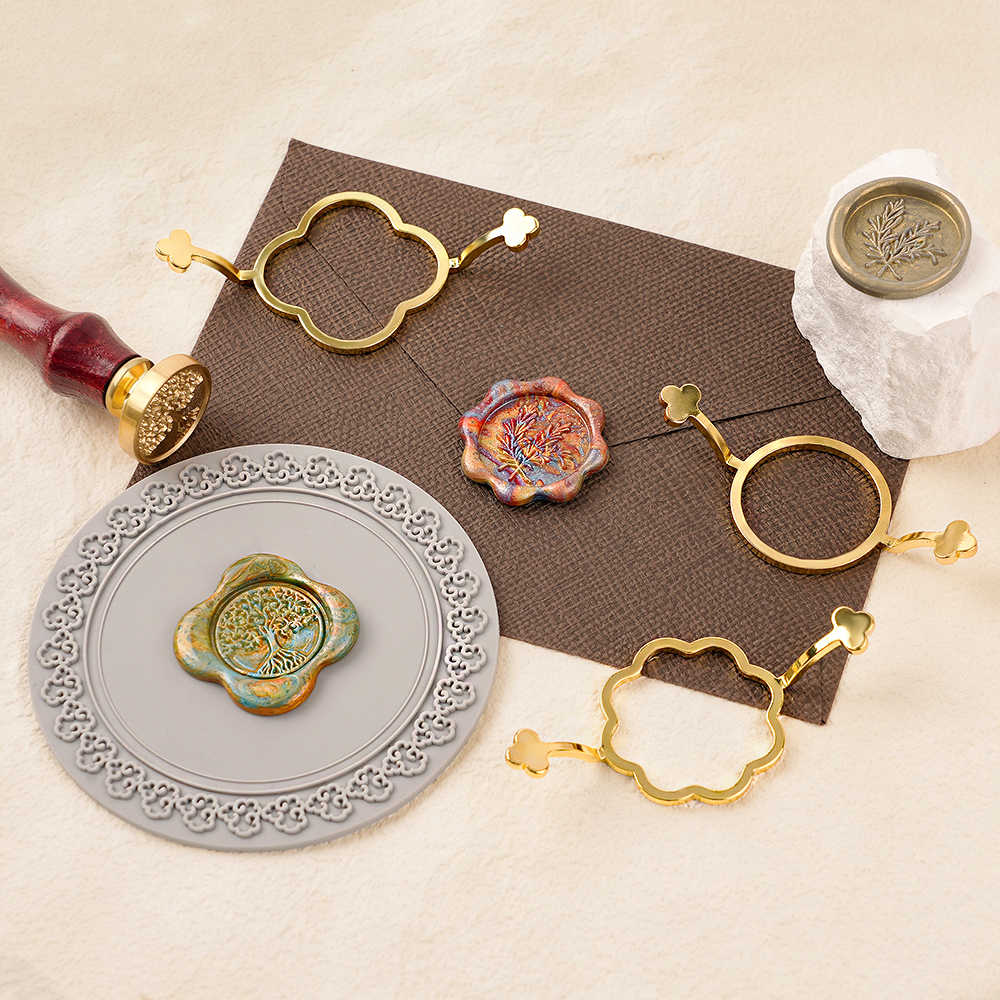 3Pcs Wax Seal Stamp Mold Set - - Wax Seal Stamp Set บทวิจารณ์และราคา