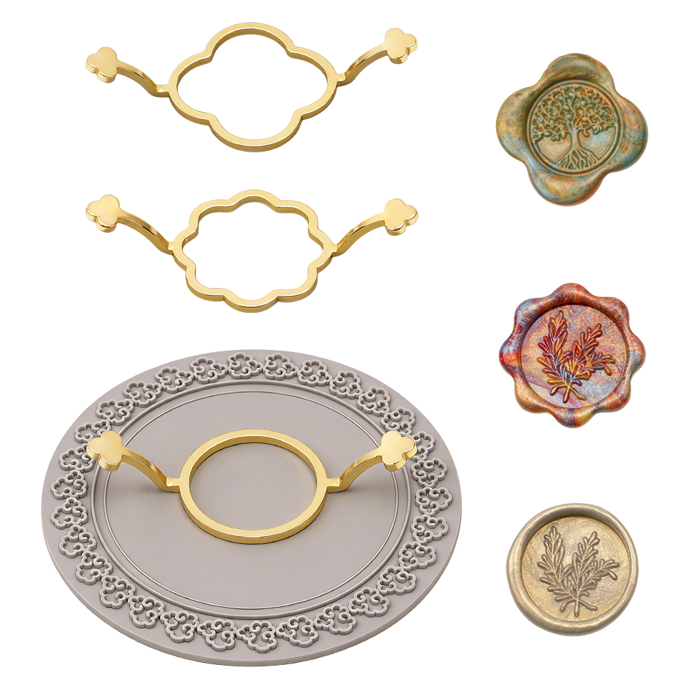 3Pcs Wax Seal Stamp Mold Set - - Wax Seal Stamp Set บทวิจารณ์และราคา