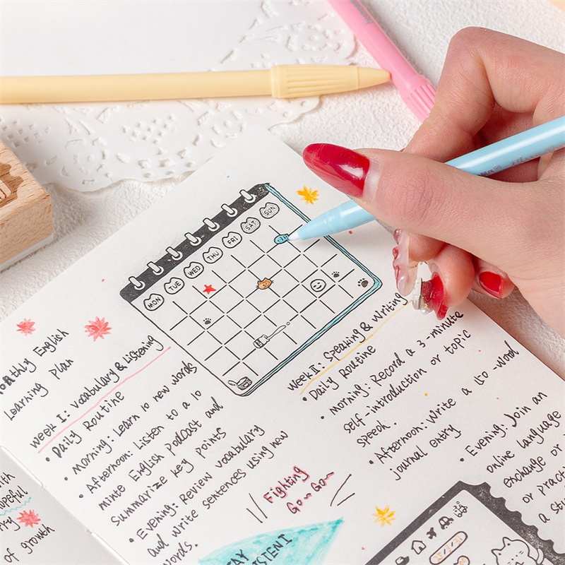 Cute Cat Wooden Rubber Stamp M - Rubber Date Stamp บทวิจารณ์และราคา