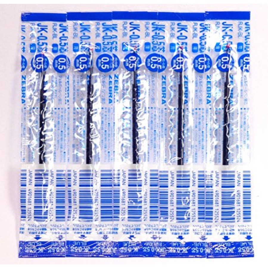JK-0.5 Blue Ink Refill RJK-BL, - Gel Refill Pack บทวิจารณ์และราคา