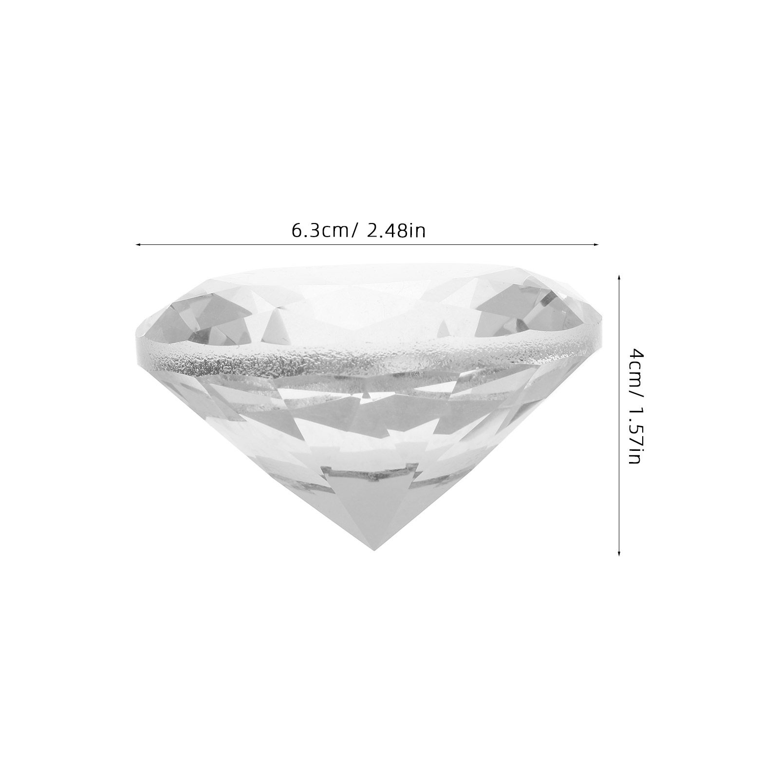 Giant Clear Acrylic Decorative - Paper Weight Crystal บทวิจารณ์และราคา