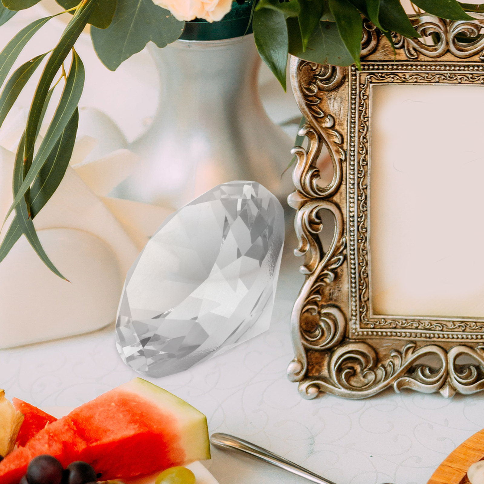 Giant Clear Acrylic Decorative - Paper Weight Crystal บทวิจารณ์และราคา