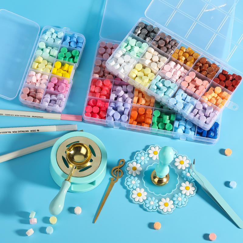 Wax Seal Stamp Set Lacquered S - Wax Seal Stamp Set บทวิจารณ์และราคา