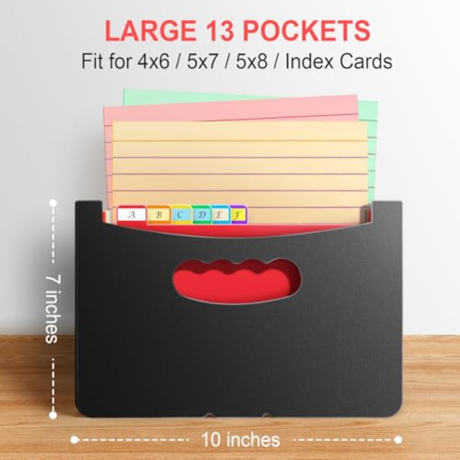 5x8 Index Card Holder, 5x8 Ind - Card Index Box บทวิจารณ์และราคา
