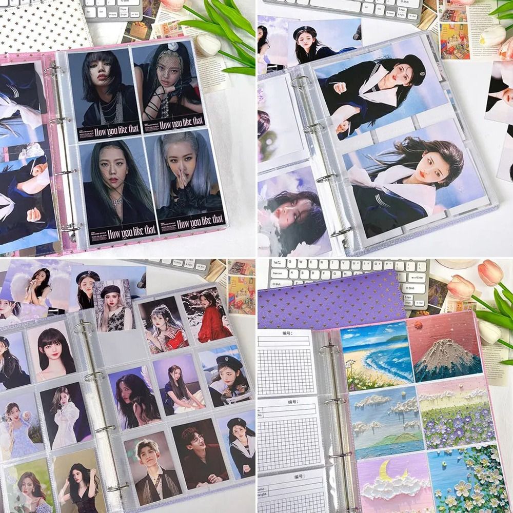 10Pcs A4 Kpop Binder Sheets Mu - Card Index Box บทวิจารณ์และราคา