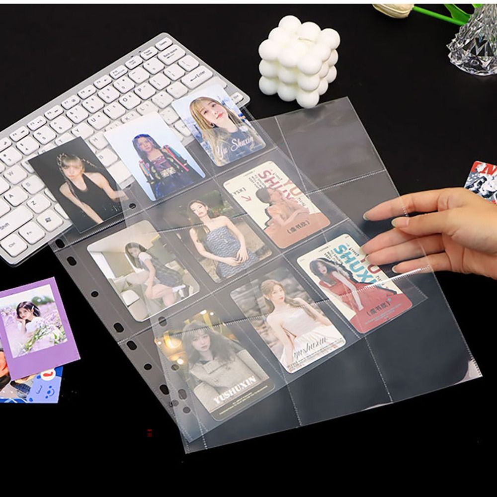 10Pcs A4 Kpop Binder Sheets Mu - Card Index Box บทวิจารณ์และราคา