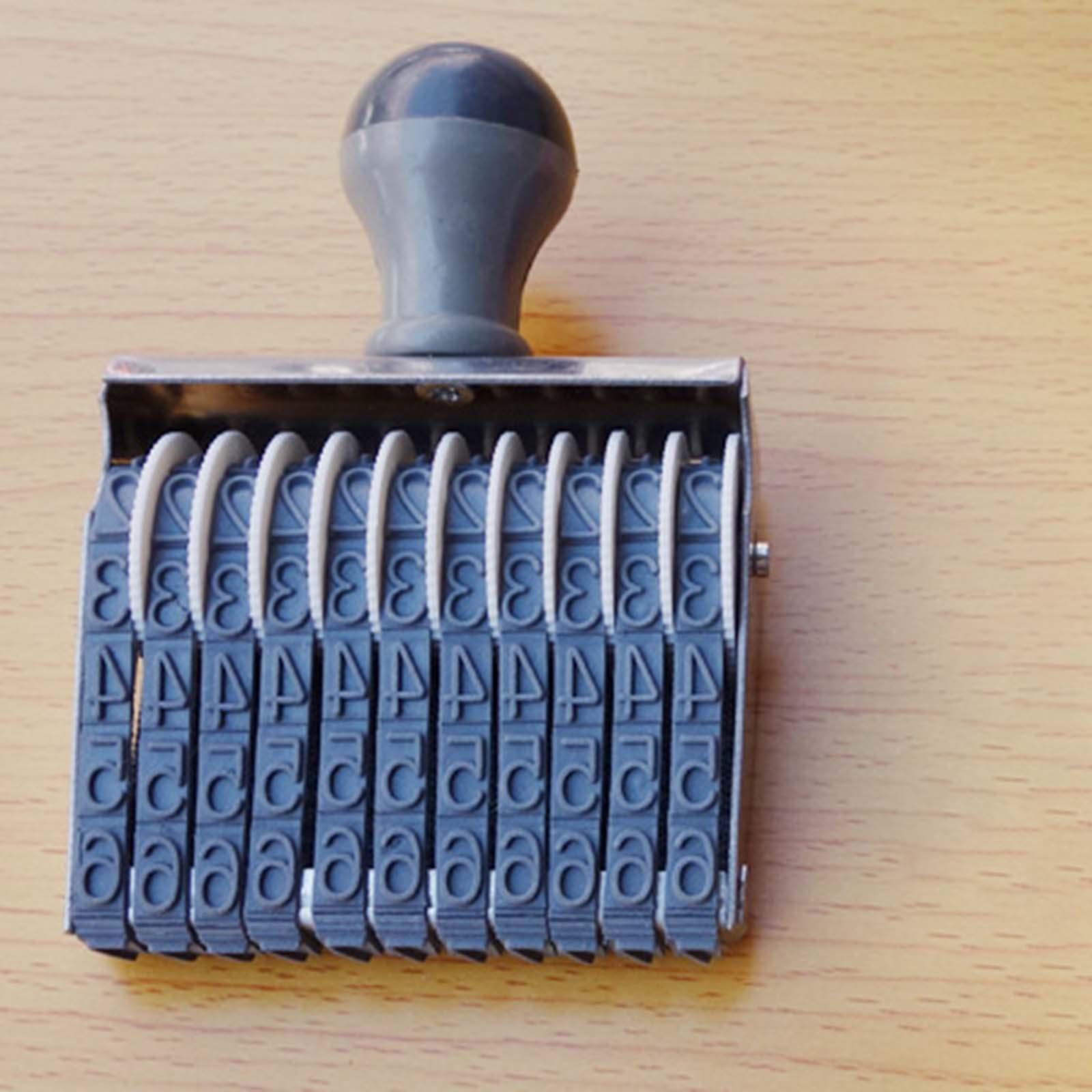 Rubber Number Stamp Roller Dat - Rubber Date Stamp บทวิจารณ์และราคา