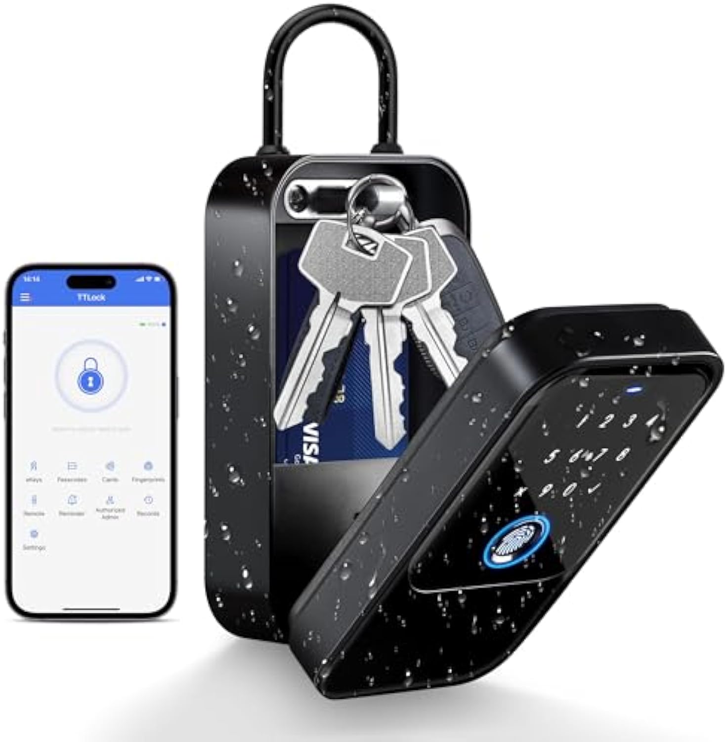 TTlock Smartkey Lock Box Home  - Card Index Box บทวิจารณ์และราคา