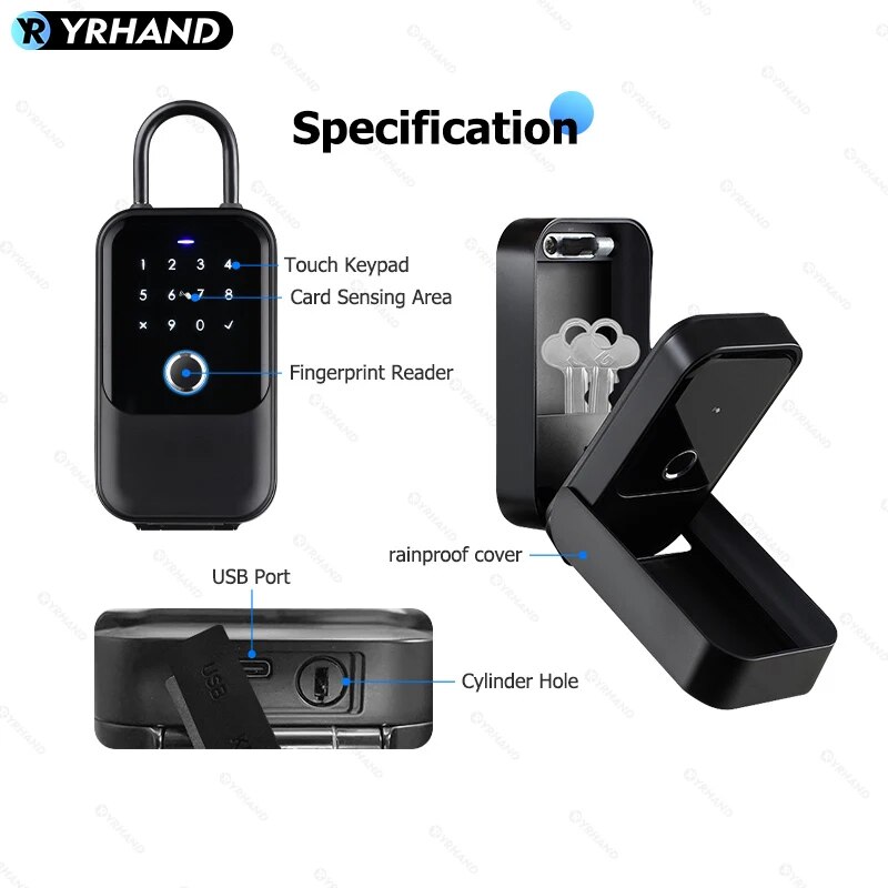 TTlock Smartkey Lock Box Home  - Card Index Box บทวิจารณ์และราคา