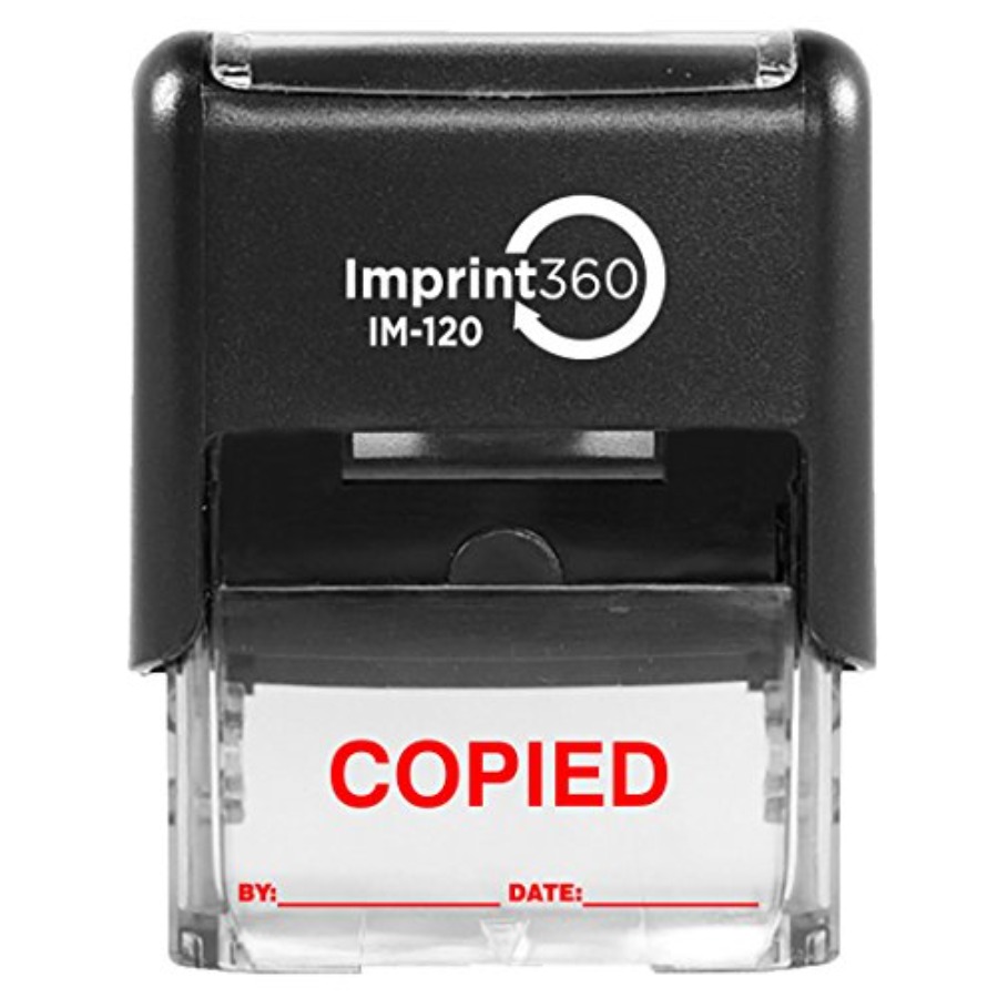 - COPIED Stamp with By: and Da - Rubber Date Stamp บทวิจารณ์และราคา