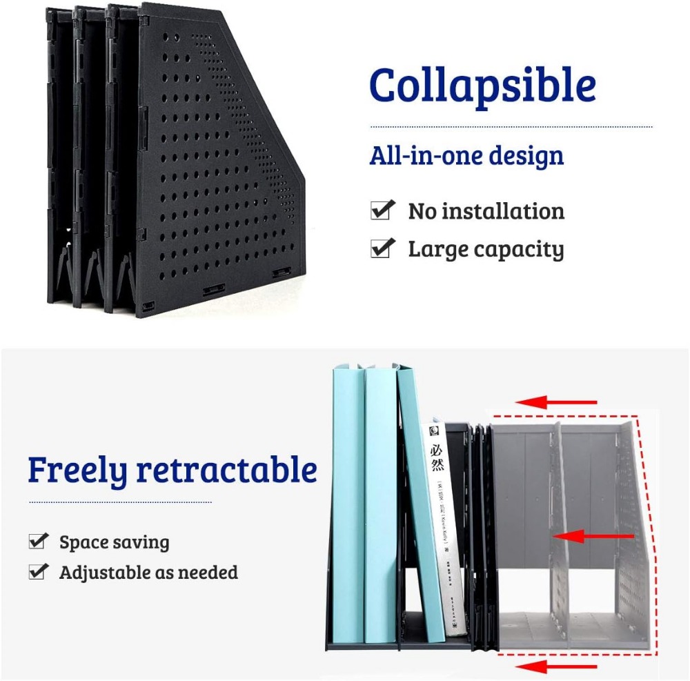 Collapsible Magazine Holder Pl - Magazine Holder Rack บทวิจารณ์และราคา