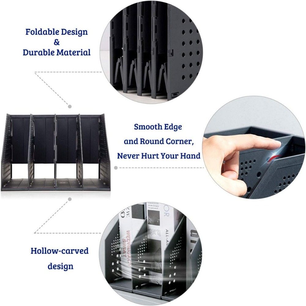 Collapsible Magazine Holder Pl - Magazine Holder Rack บทวิจารณ์และราคา