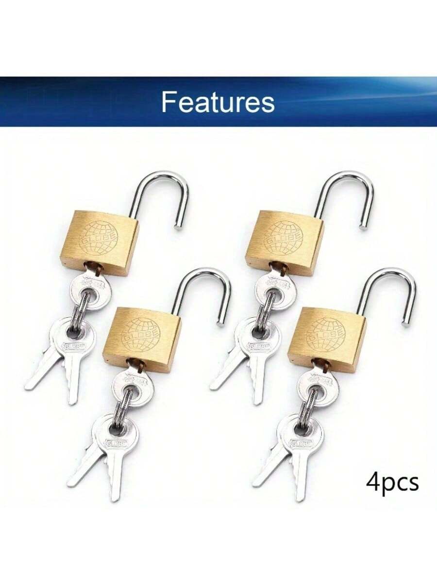 2/4pcs Brass Padlock, Keyed Di - Letter Opener Brass บทวิจารณ์และราคา