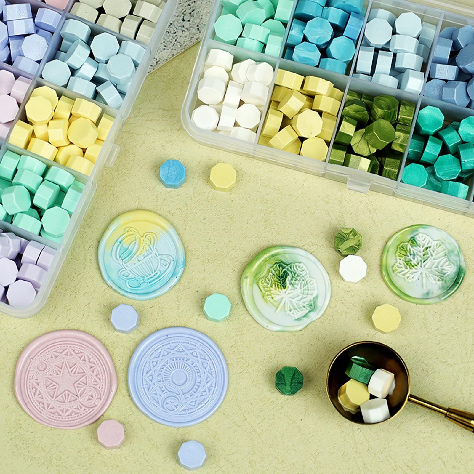 Letter Sealing Beads Macaron M - Wax Seal Stamp Set บทวิจารณ์และราคา