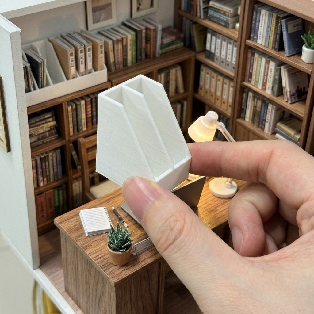 2pcs Miniature Double Slot Fil - Magazine Holder Rack บทวิจารณ์และราคา