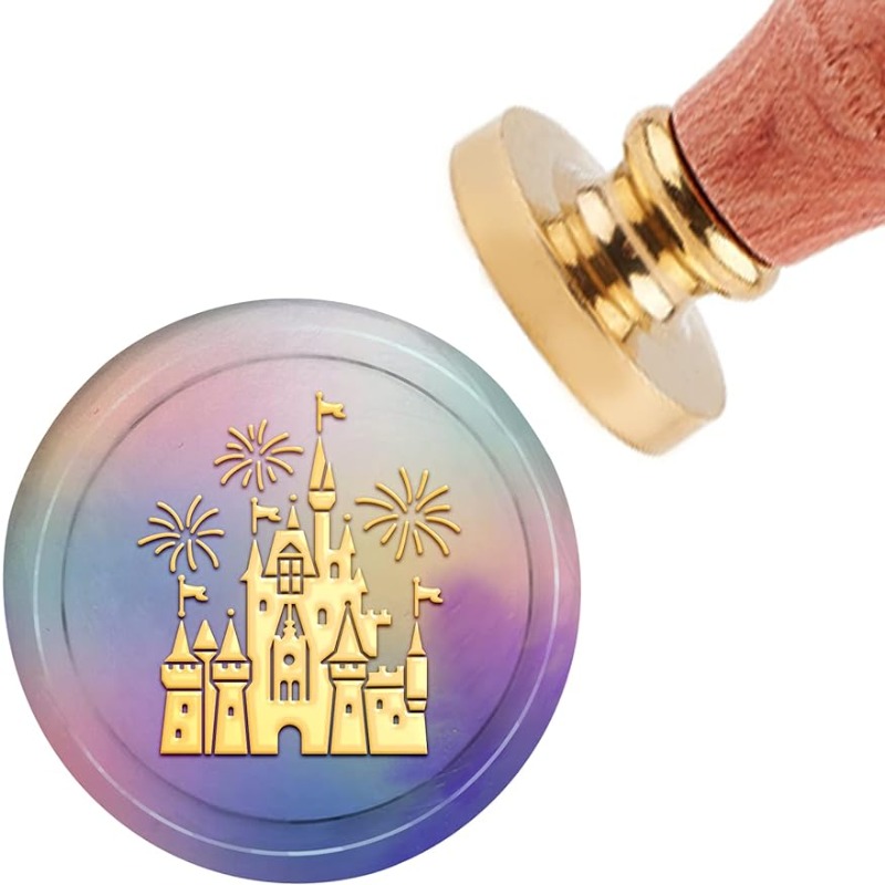 1 Set Castle Wax Seal Stamp Fi - Wax Seal Stamp Set บทวิจารณ์และราคา