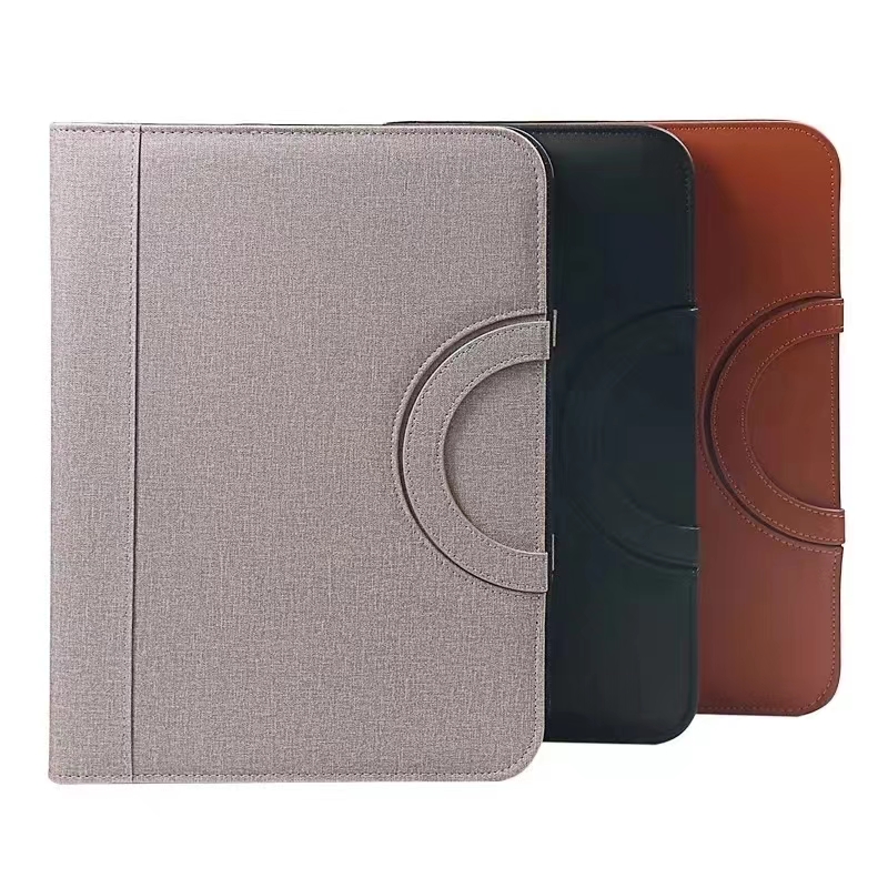 PU leather A4 zipper calculato - Binder A4 Lever บทวิจารณ์และราคา