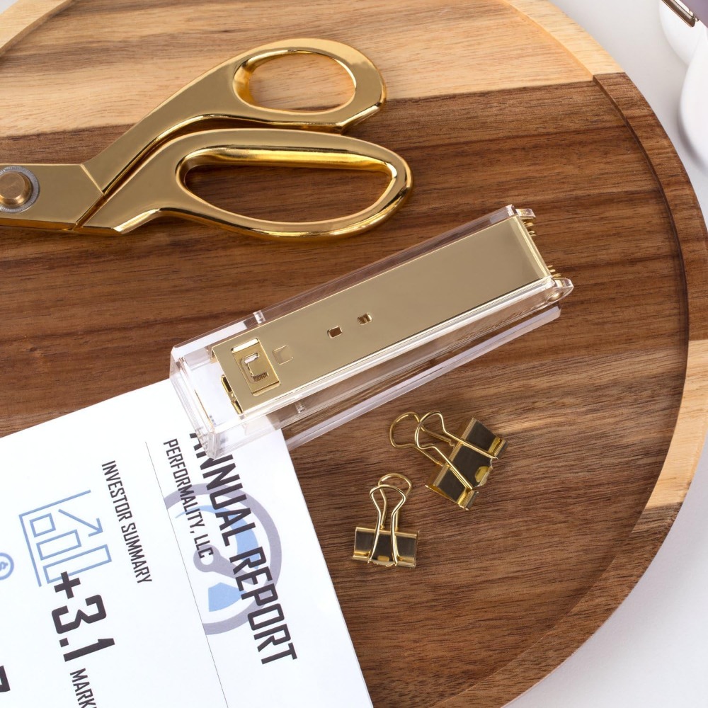 Clear Acrylic Stapler, 20 Shee - Stapler Half Strip บทวิจารณ์และราคา