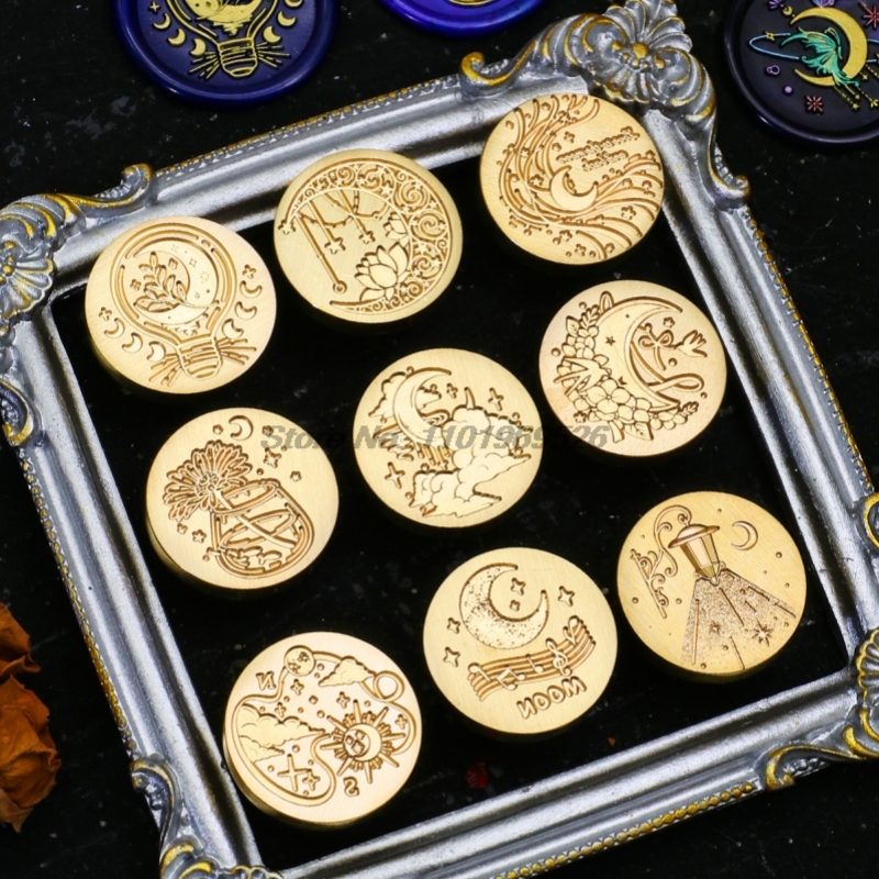 Crystal Rose Starry Sky Daisy  - Wax Seal Stamp Set บทวิจารณ์และราคา
