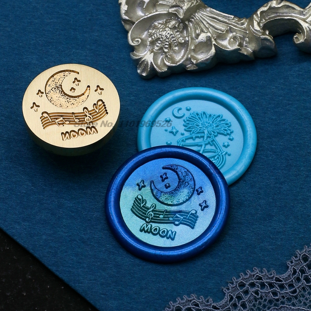 Crystal Rose Starry Sky Daisy  - Wax Seal Stamp Set บทวิจารณ์และราคา