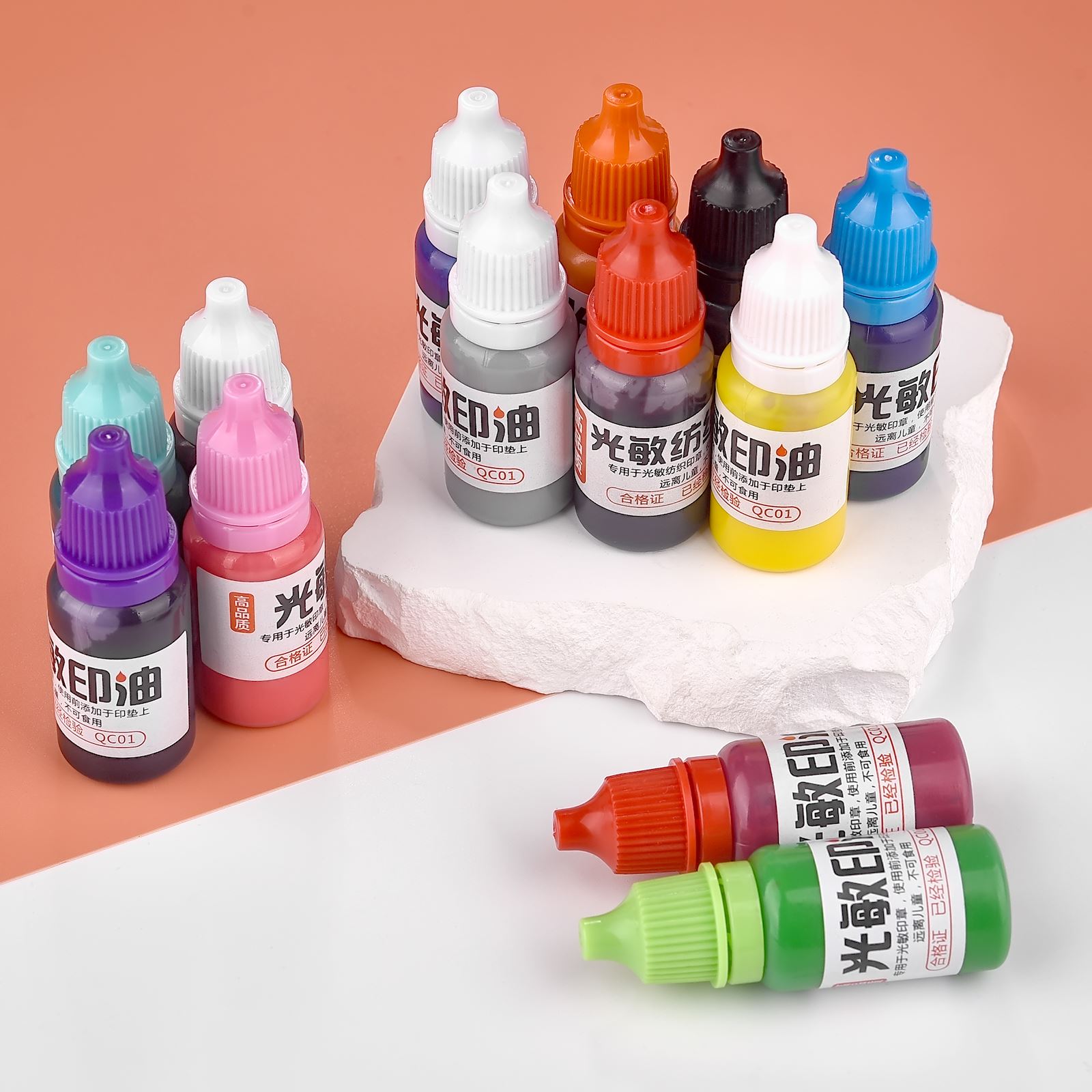 10ml Refill Ink 13 Color Rubbe - Rubber Date Stamp บทวิจารณ์และราคา